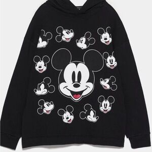Zara Mickey Mouse Sweatshirt, Size S